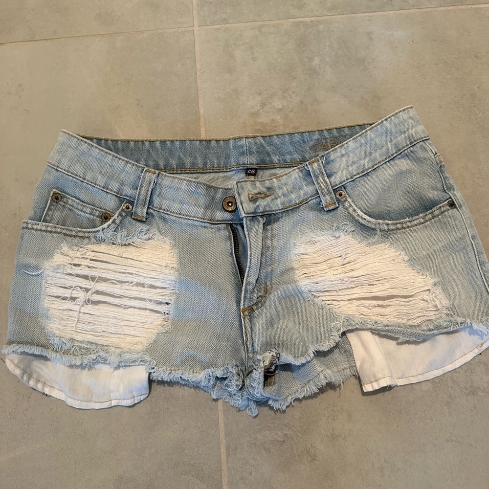 LF CARMAR jean shorts